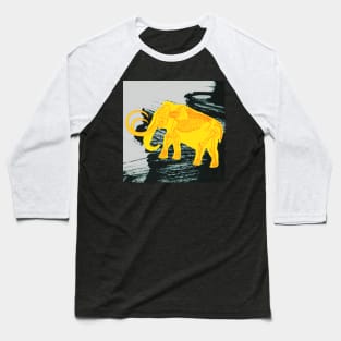Woolly Mammoth Baseball T-Shirt